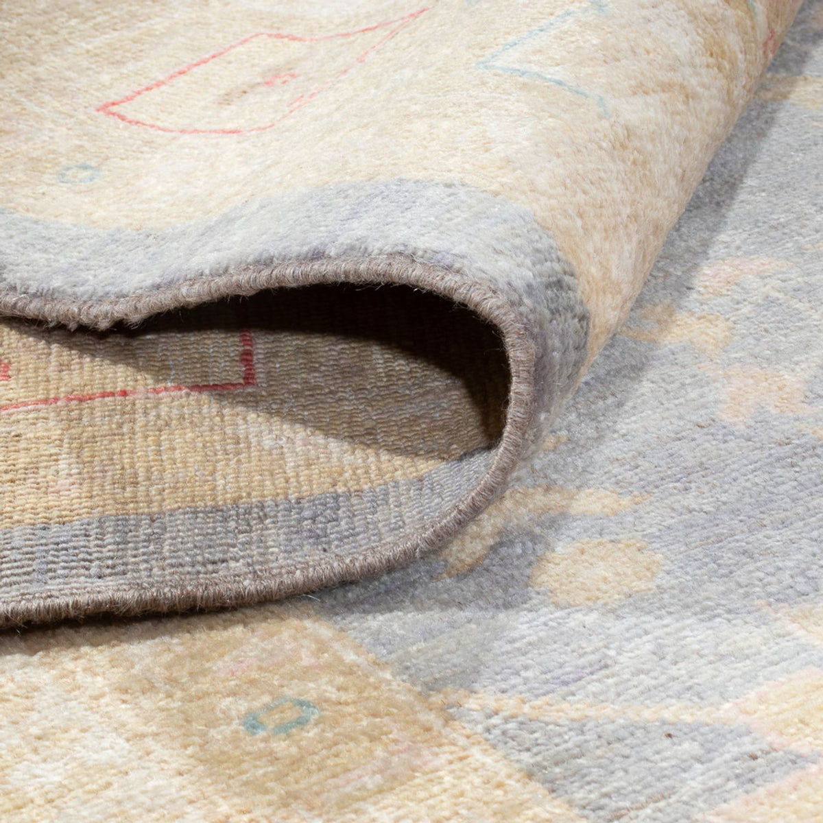 Alfombra Ziegler - 343 x 257 cm - azul claro