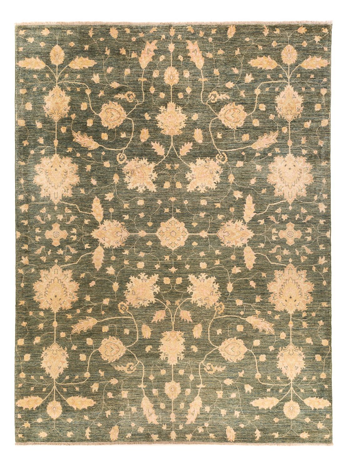 Alfombra Ziegler - 348 x 256 cm - verde oliva