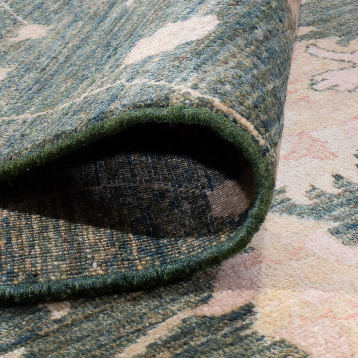 Alfombra Ziegler - 348 x 256 cm - verde oliva