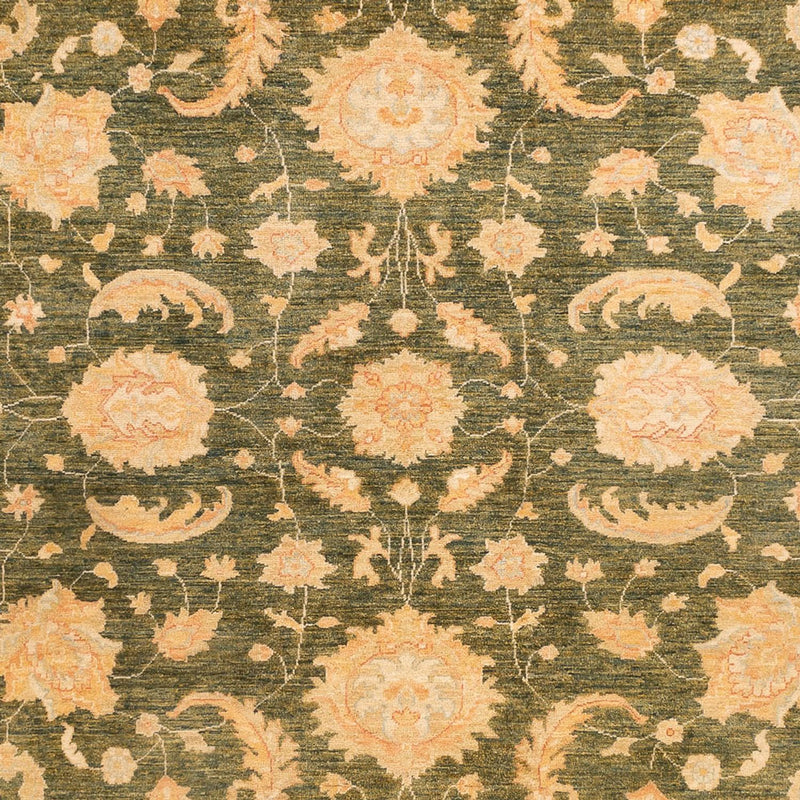 Alfombra Ziegler - 346 x 258 cm - verde oliva