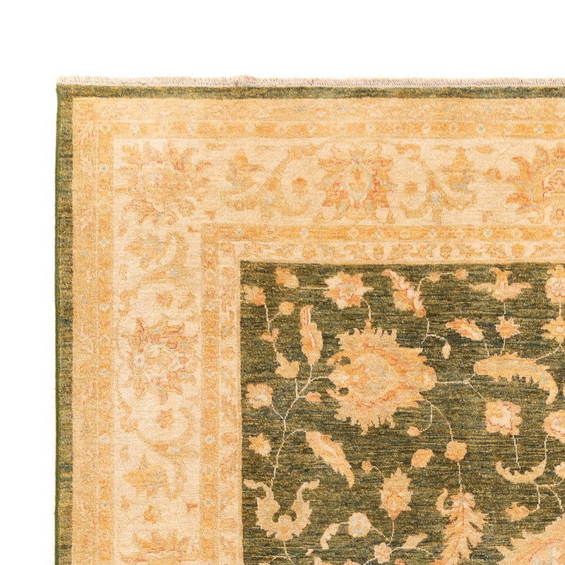 Alfombra Ziegler - 346 x 258 cm - verde oliva