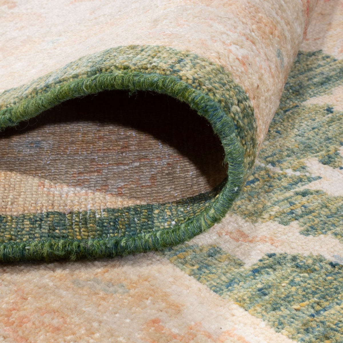 Alfombra Ziegler - 346 x 258 cm - verde oliva