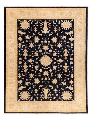 Alfombra Ziegler - 332 x 248 cm - azul oscuro