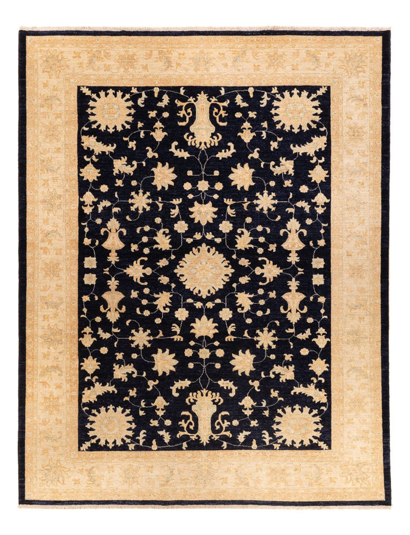 Alfombra Ziegler - 332 x 248 cm - azul oscuro