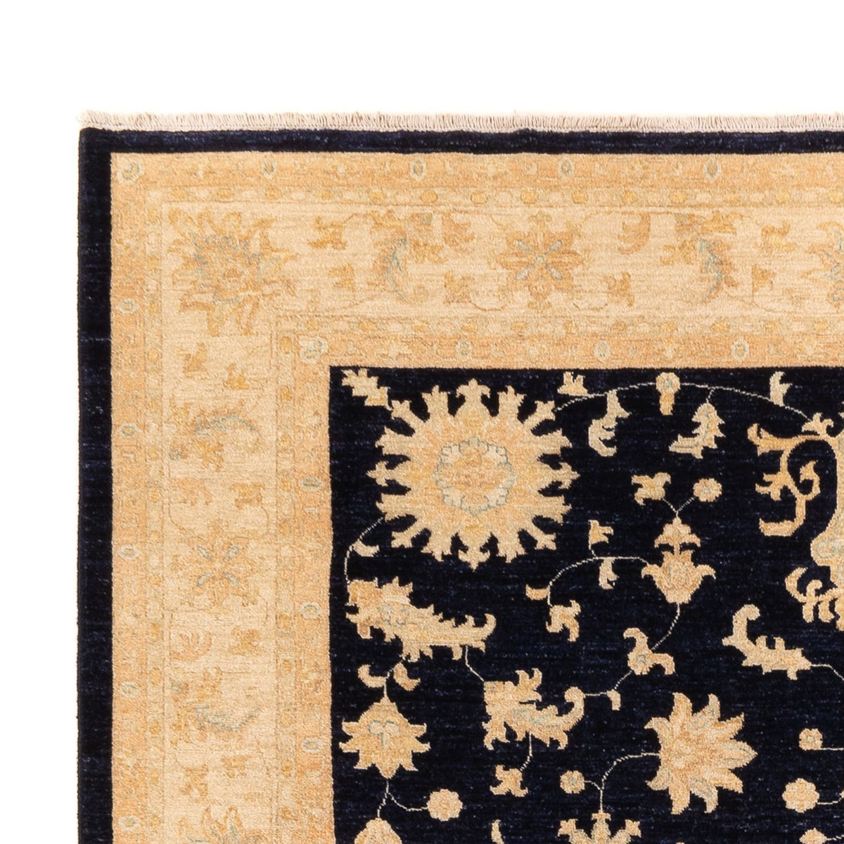 Alfombra Ziegler - 332 x 248 cm - azul oscuro