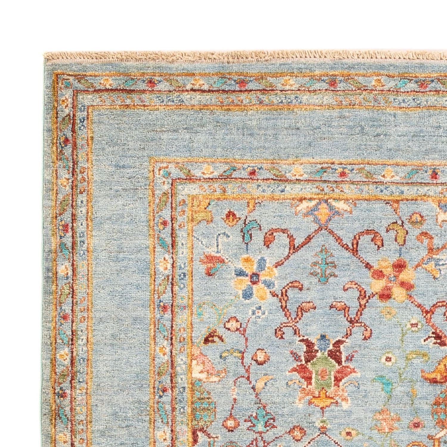 Alfombra Ziegler - Ariana - 178 x 124 cm - azul claro