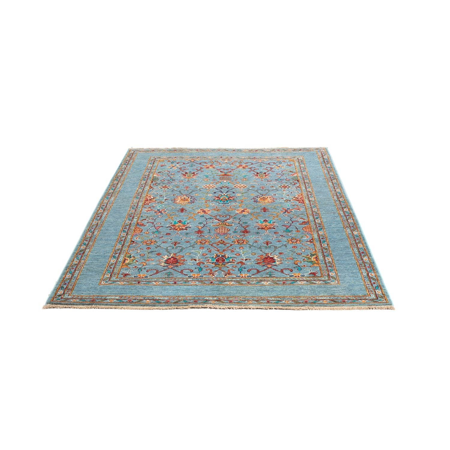 Alfombra Ziegler - Ariana - 178 x 124 cm - azul claro