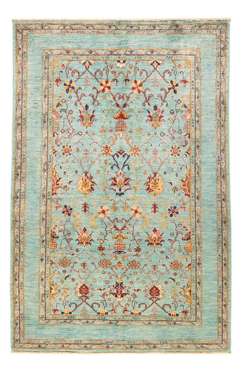 Alfombra Ziegler - Ariana - 182 x 119 cm - turquesa