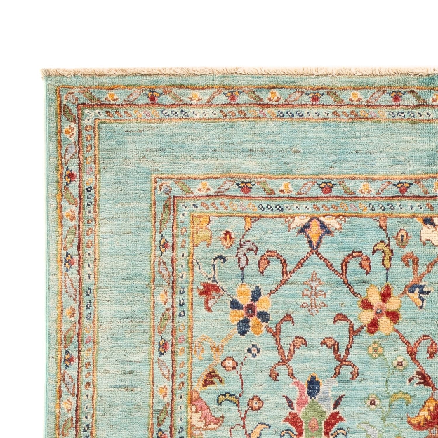 Alfombra Ziegler - Ariana - 182 x 119 cm - turquesa