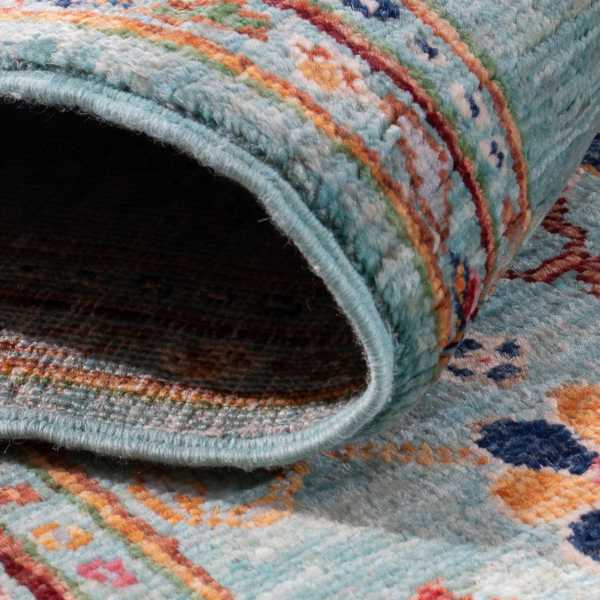 Alfombra Ziegler - Ariana - 182 x 119 cm - turquesa