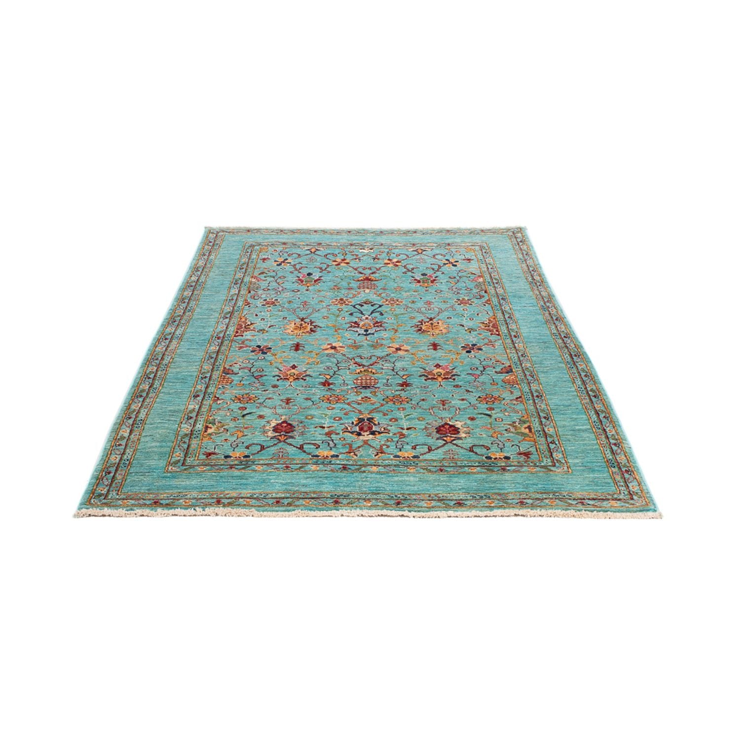 Alfombra Ziegler - Ariana - 182 x 119 cm - turquesa