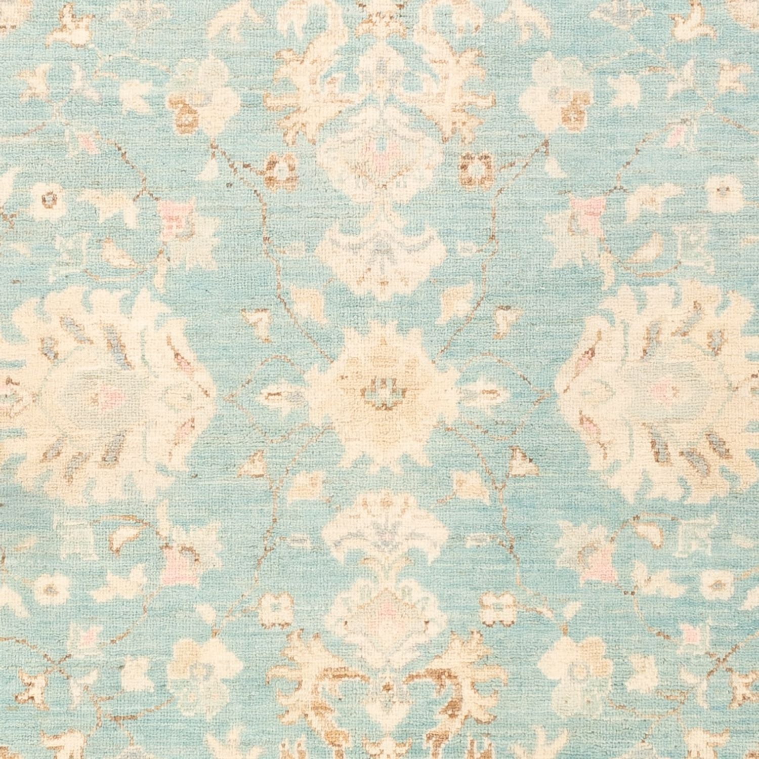 Alfombra Ziegler - Ariana - Real - 187 x 124 cm - azul claro