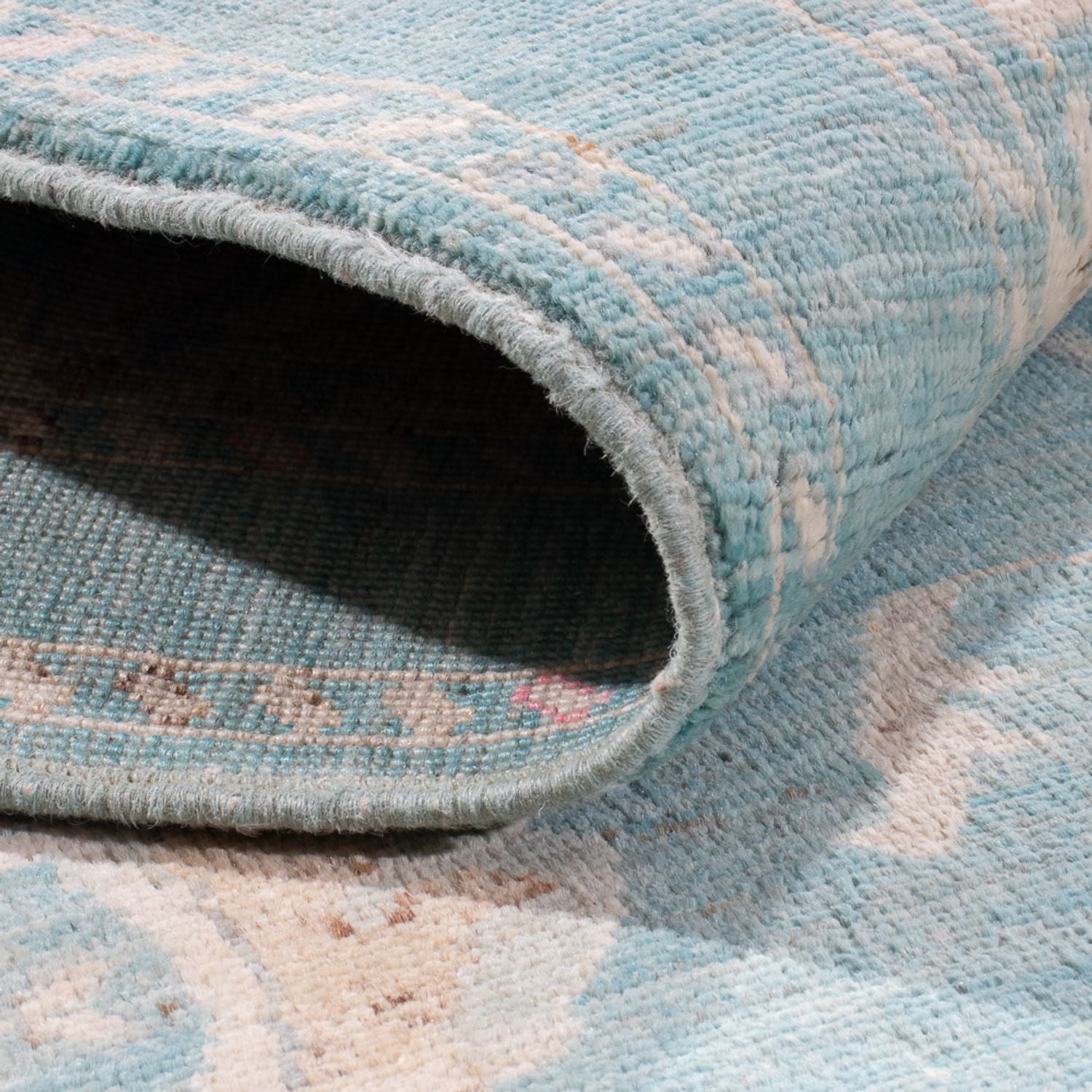 Alfombra Ziegler - Ariana - Real - 187 x 124 cm - azul claro