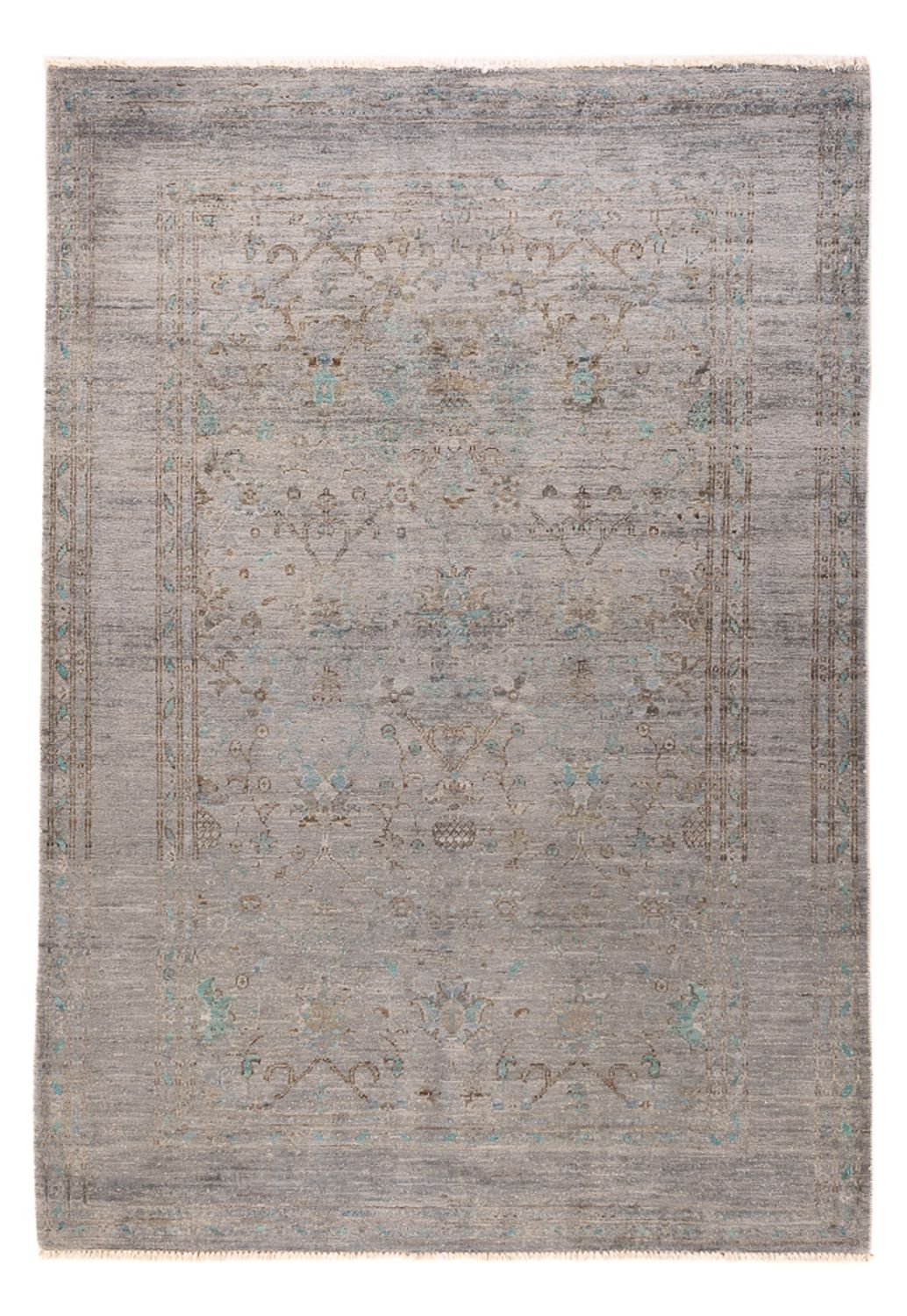 Alfombra Ziegler - Ariana - Real - 175 x 125 cm - gris