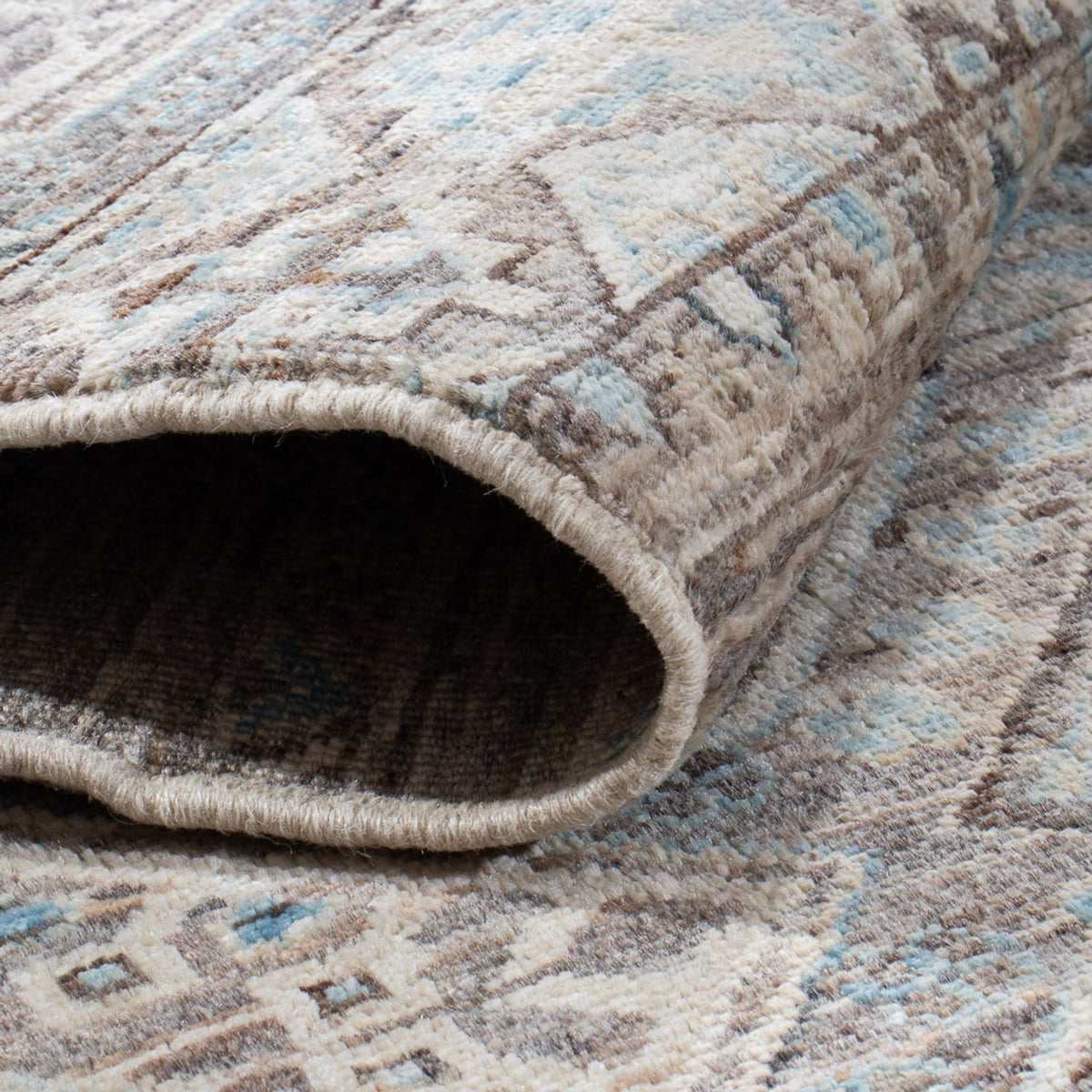 Alfombra Ziegler - Ariana - Real - 177 x 128 cm - gris claro