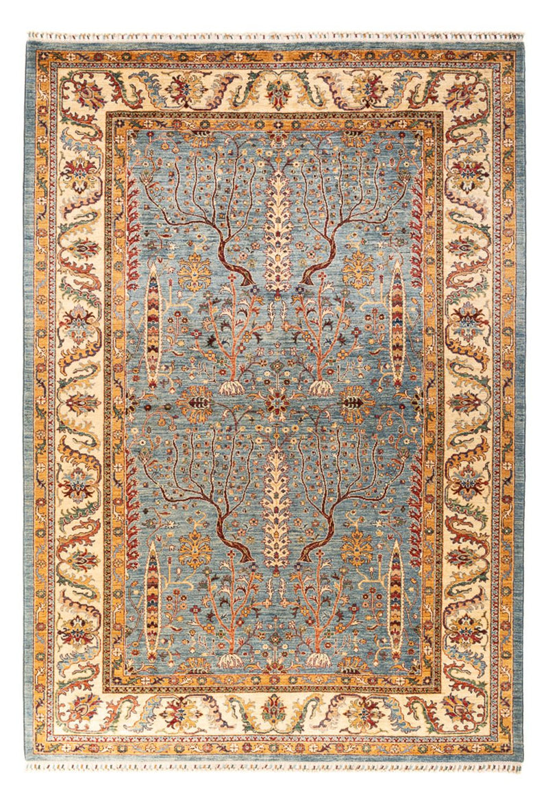 Alfombra Ziegler - Ariana - 297 x 206 cm - azul petróleo