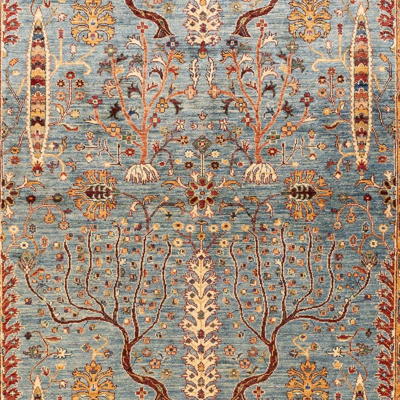 Alfombra Ziegler - Ariana - 297 x 206 cm - azul petróleo