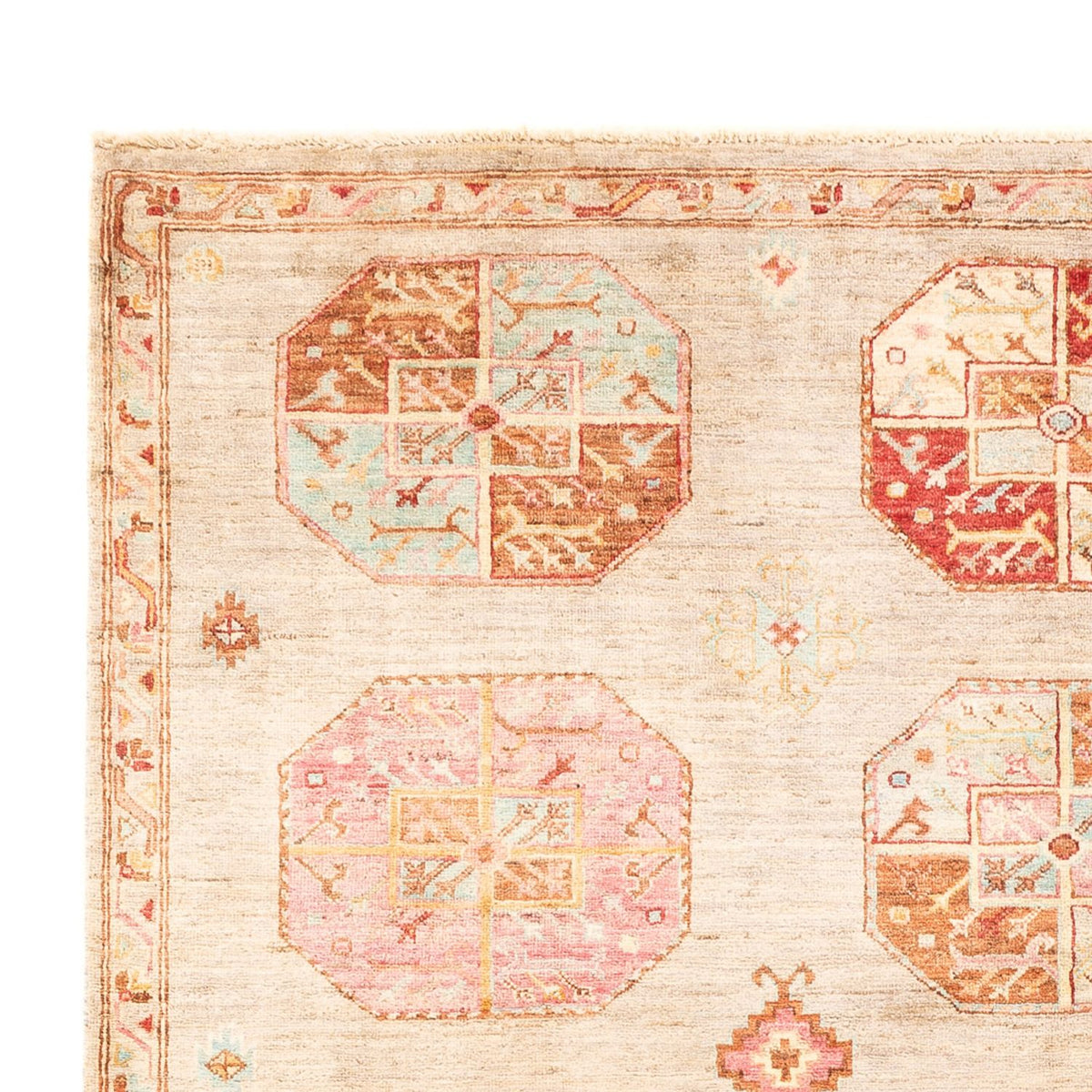 Alfombra Ziegler - Ariana - 237 x 177 cm - marrón claro