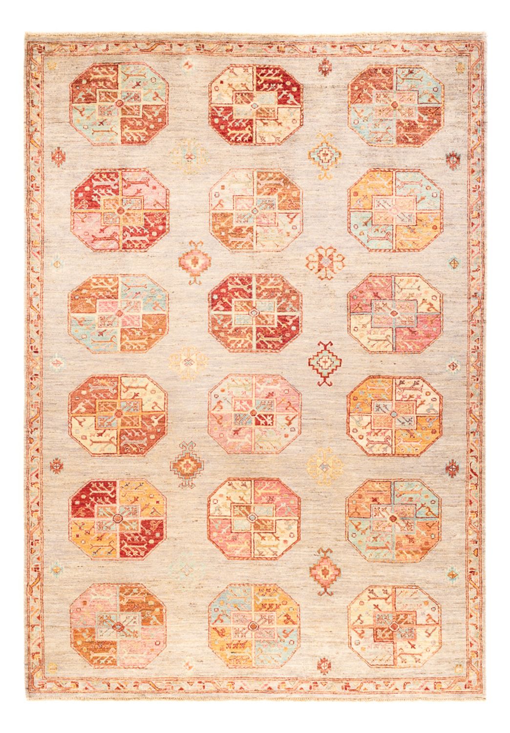 Alfombra Ziegler - Ariana - 240 x 174 cm - marrón claro