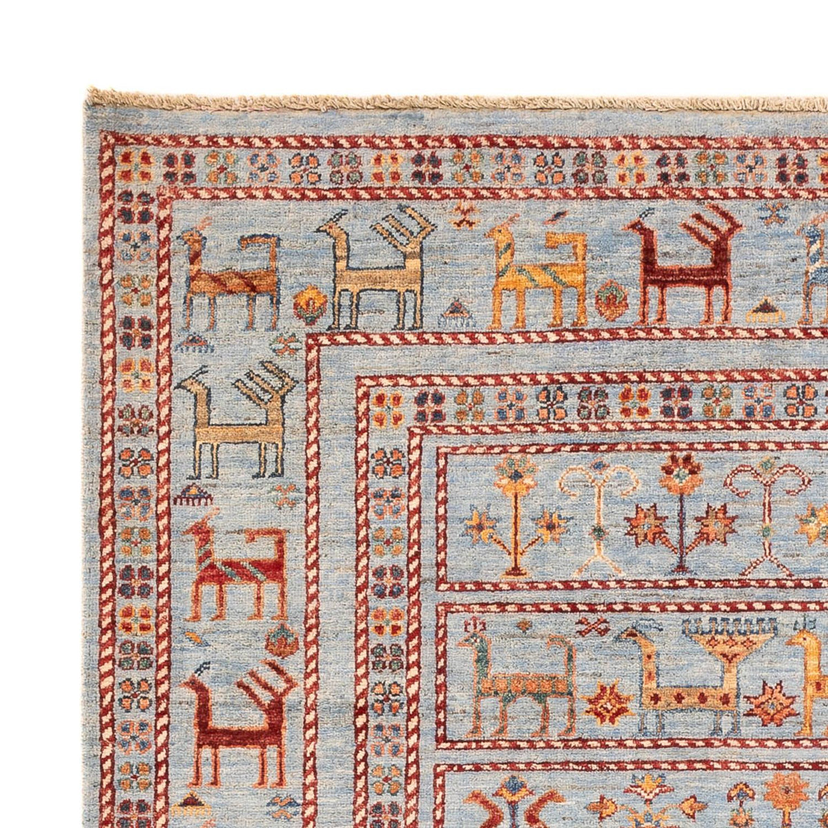 Alfombra Ziegler - Ariana - 197 x 157 cm - azul claro