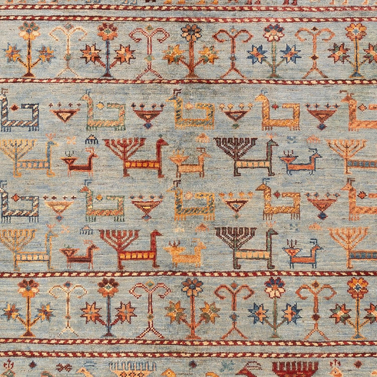 Alfombra Ziegler - Ariana - 198 x 156 cm - azul claro