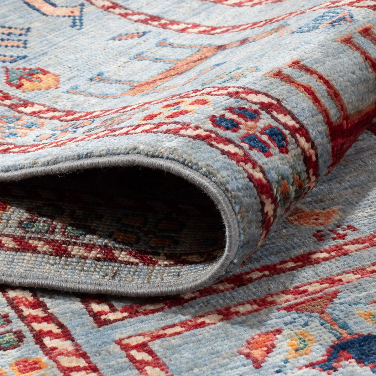 Alfombra Ziegler - Ariana - 198 x 156 cm - azul claro