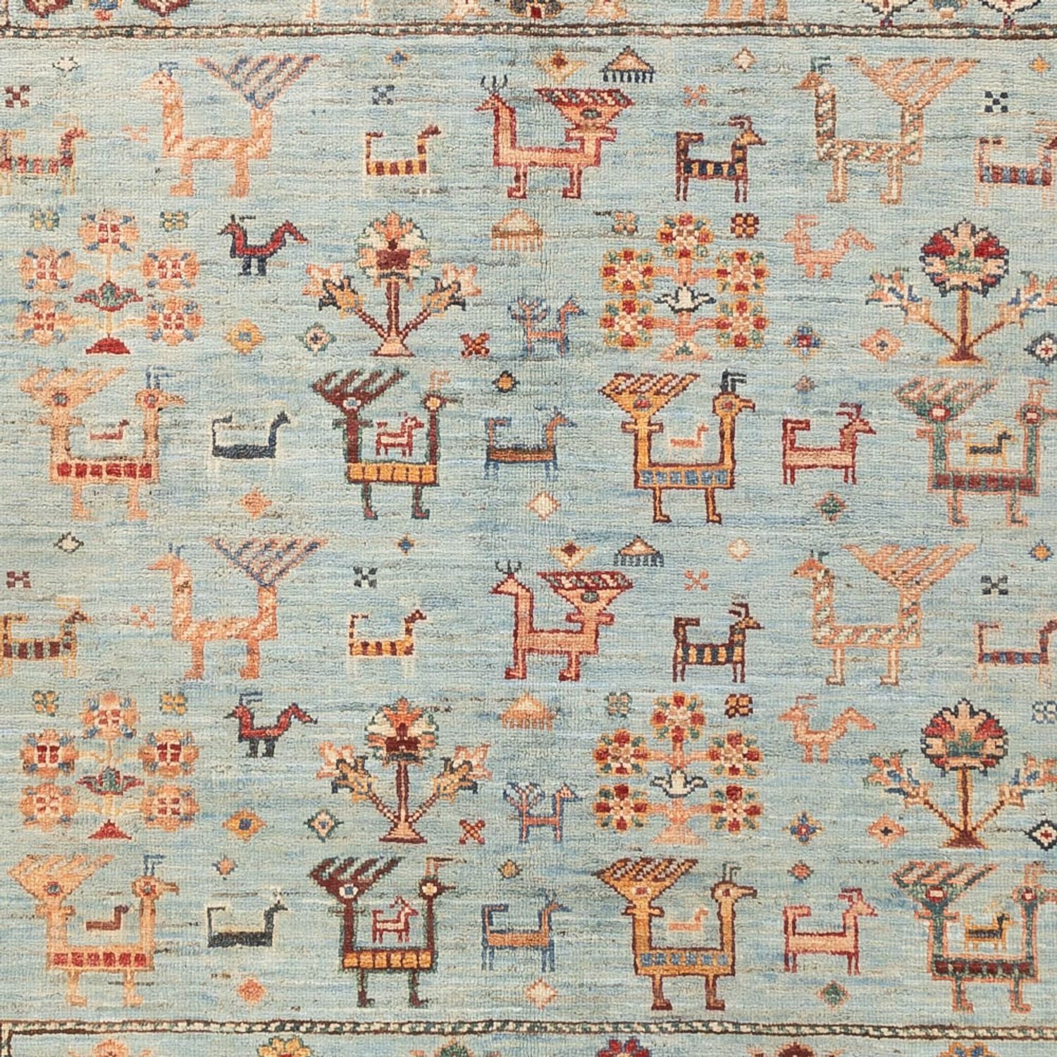 Alfombra Ziegler - Ariana - 199 x 158 cm - azul claro