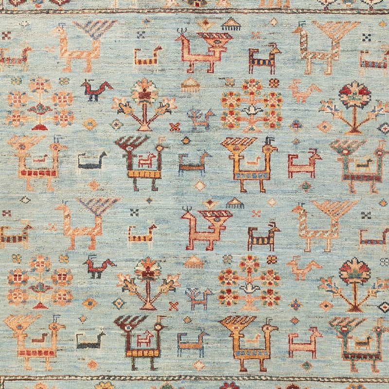 Alfombra Ziegler - Ariana - 199 x 158 cm - azul claro