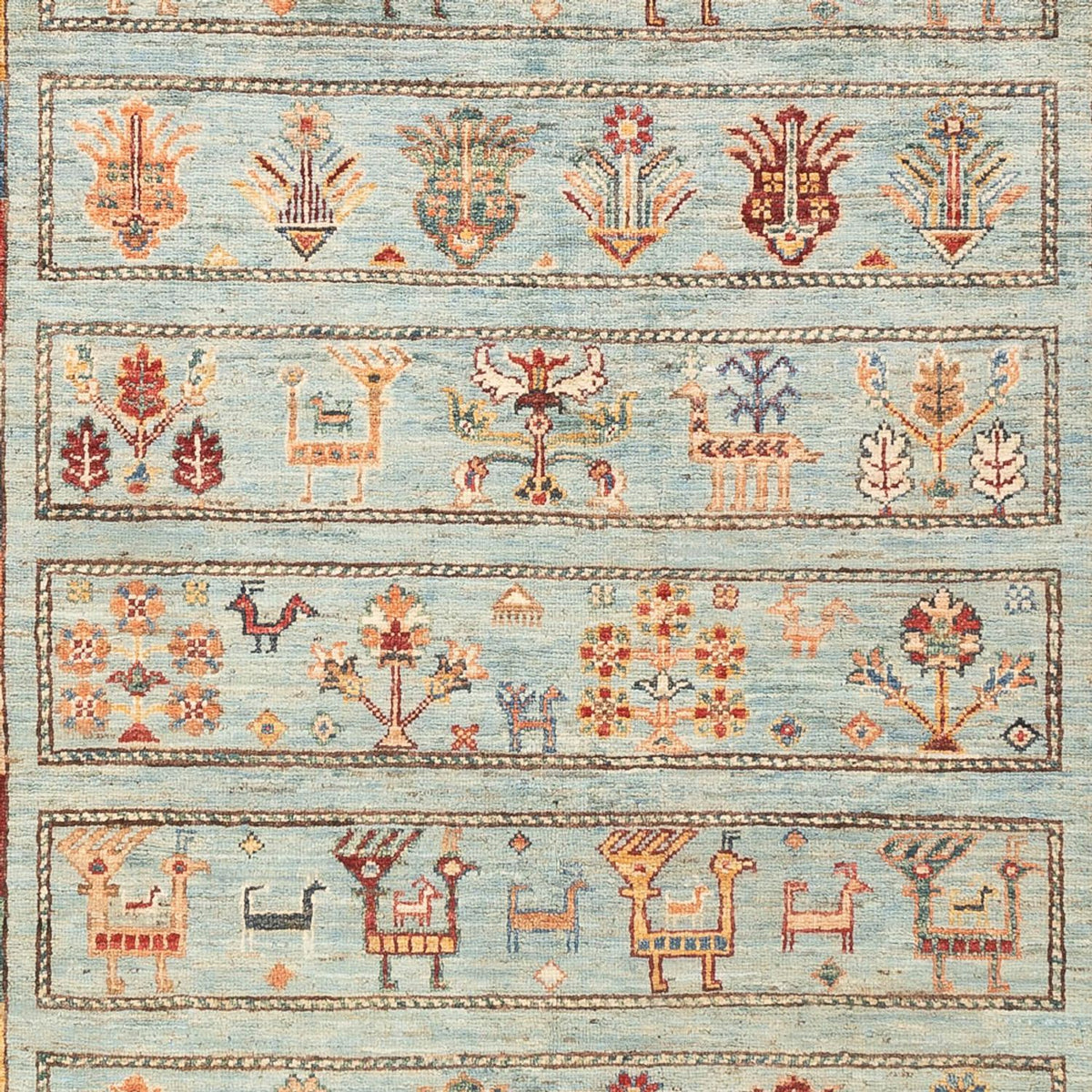 Alfombra Ziegler - Ariana - 211 x 156 cm - azul claro