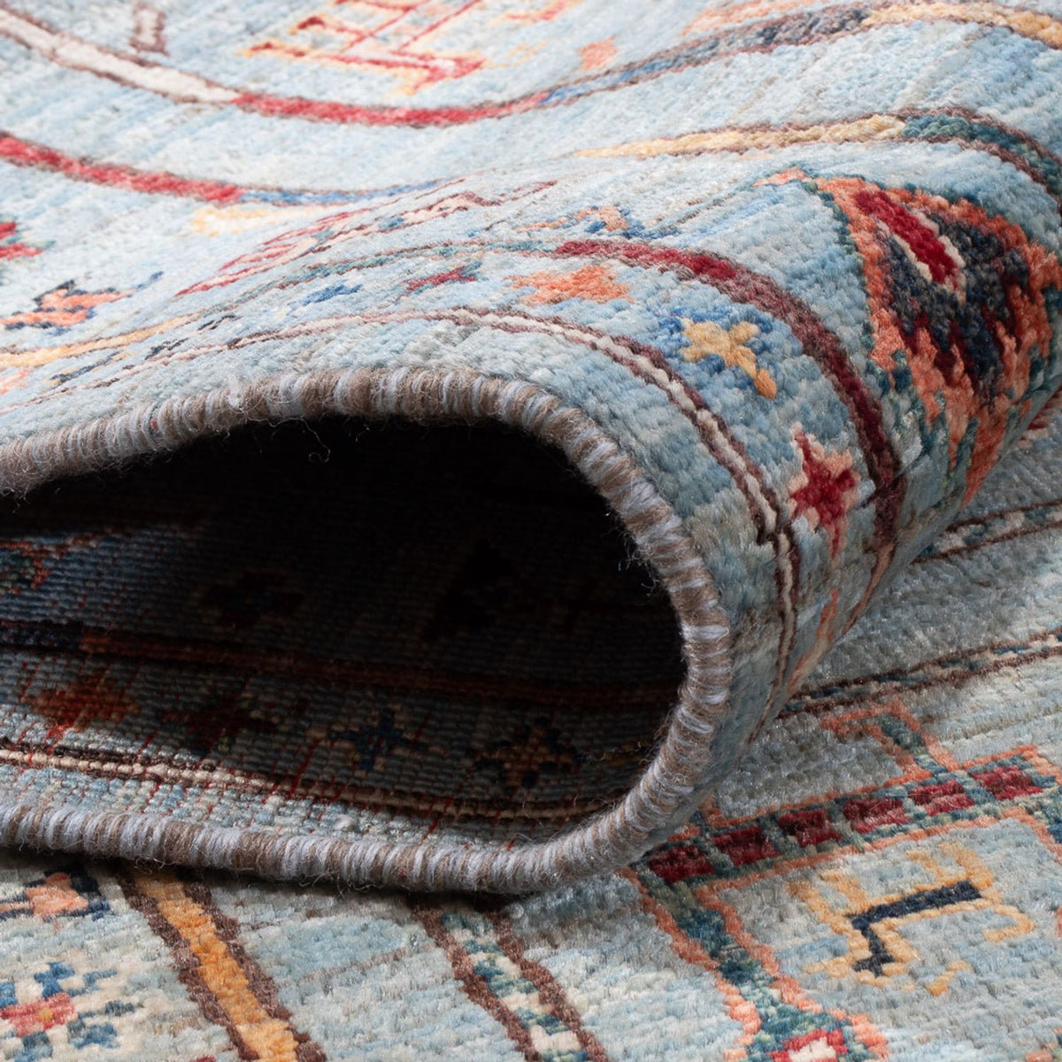 Alfombra Ziegler - Ariana - 211 x 156 cm - azul claro