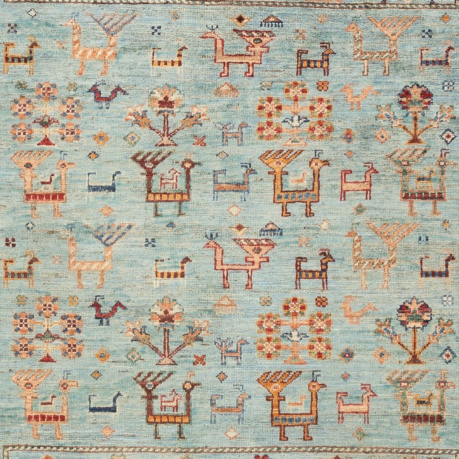 Alfombra Ziegler - Ariana - 208 x 148 cm - azul claro