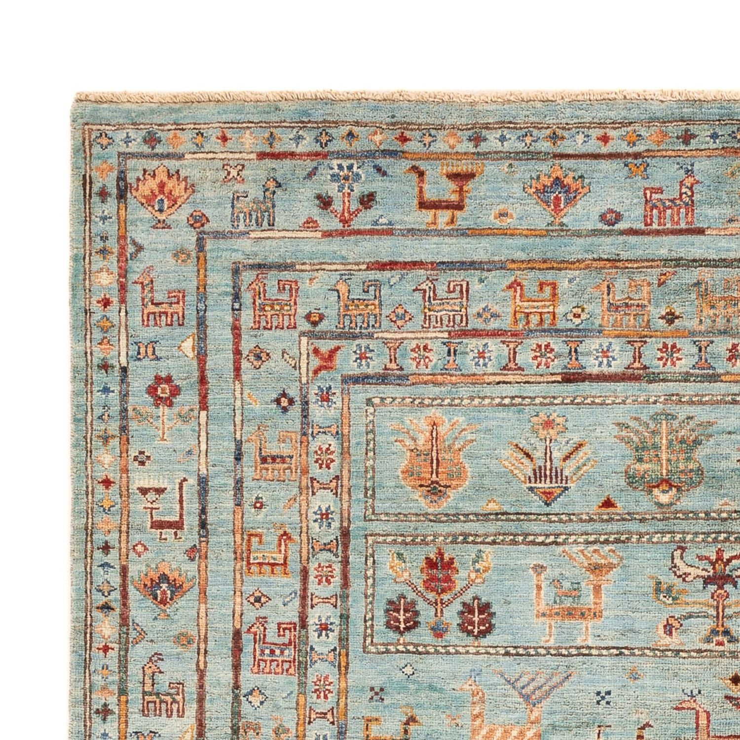 Alfombra Ziegler - Ariana - 208 x 148 cm - azul claro