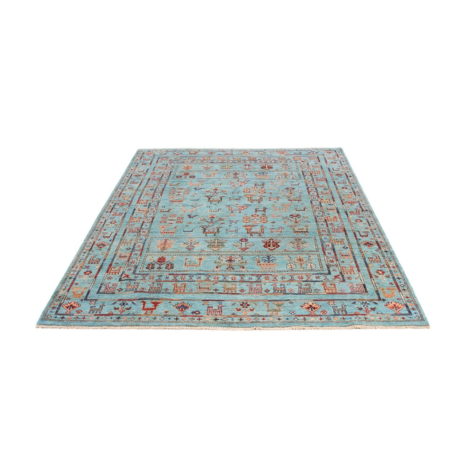 Alfombra Ziegler - Ariana - 208 x 148 cm - azul claro