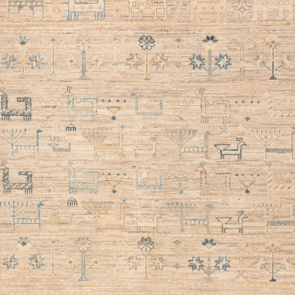 Alfombra Ziegler - Ariana - Real - 196 x 152 cm - beige claro