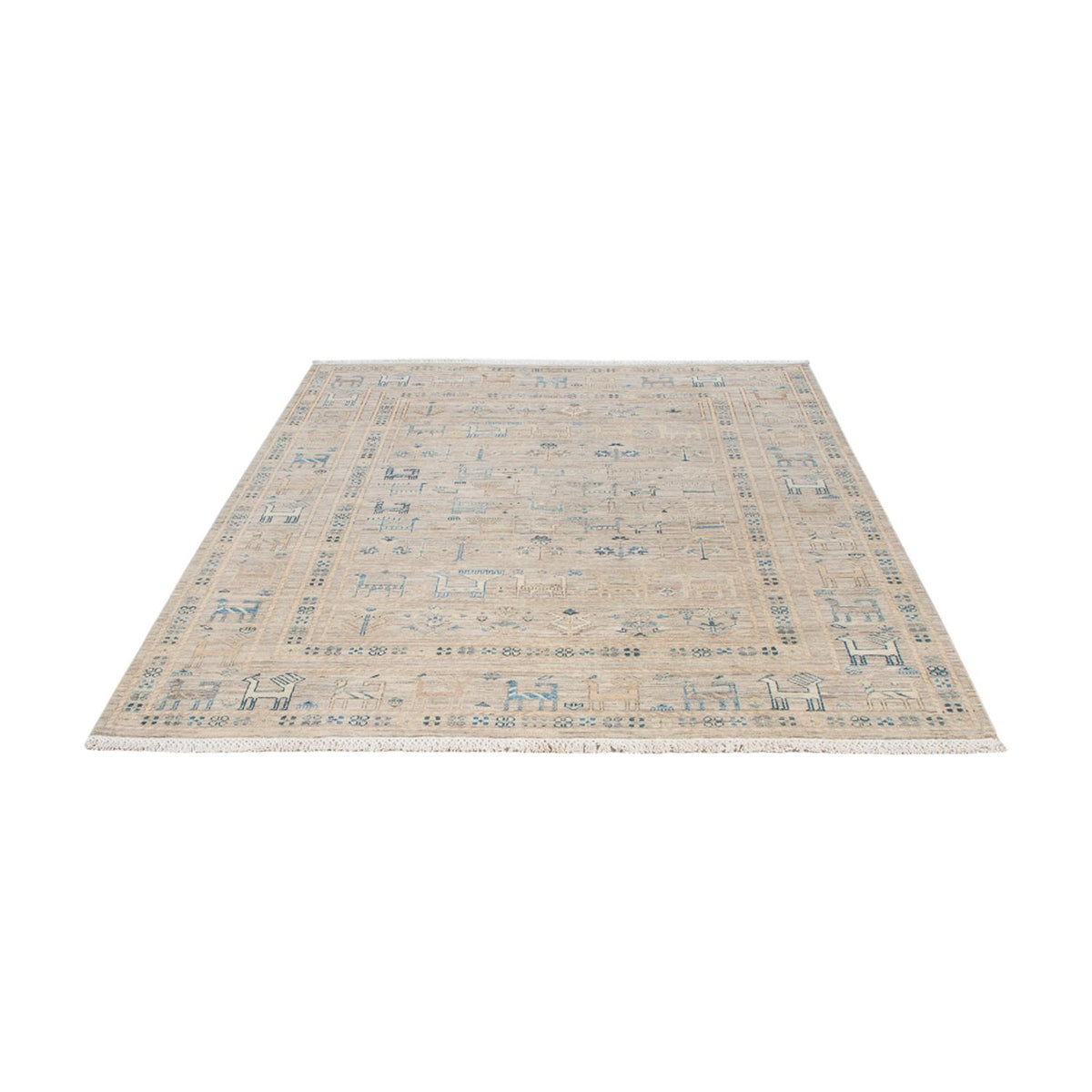 Alfombra Ziegler - Ariana - Real - 196 x 152 cm - beige claro
