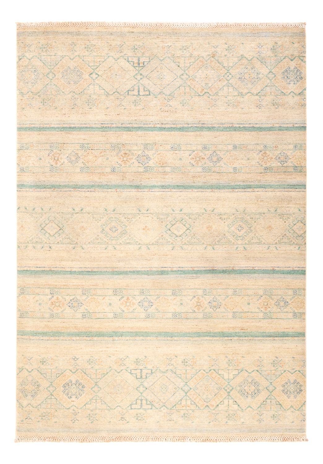Alfombra Ziegler - Ariana - Real - 204 x 145 cm - beige claro