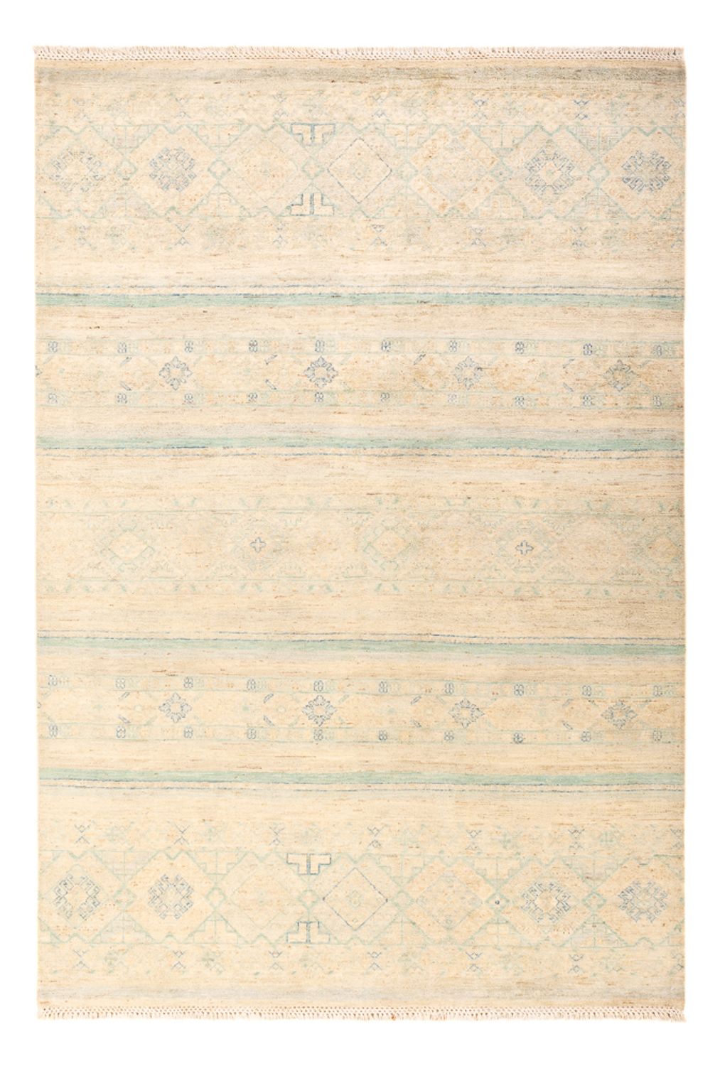Alfombra Ziegler - Ariana - Real - 204 x 146 cm - beige claro