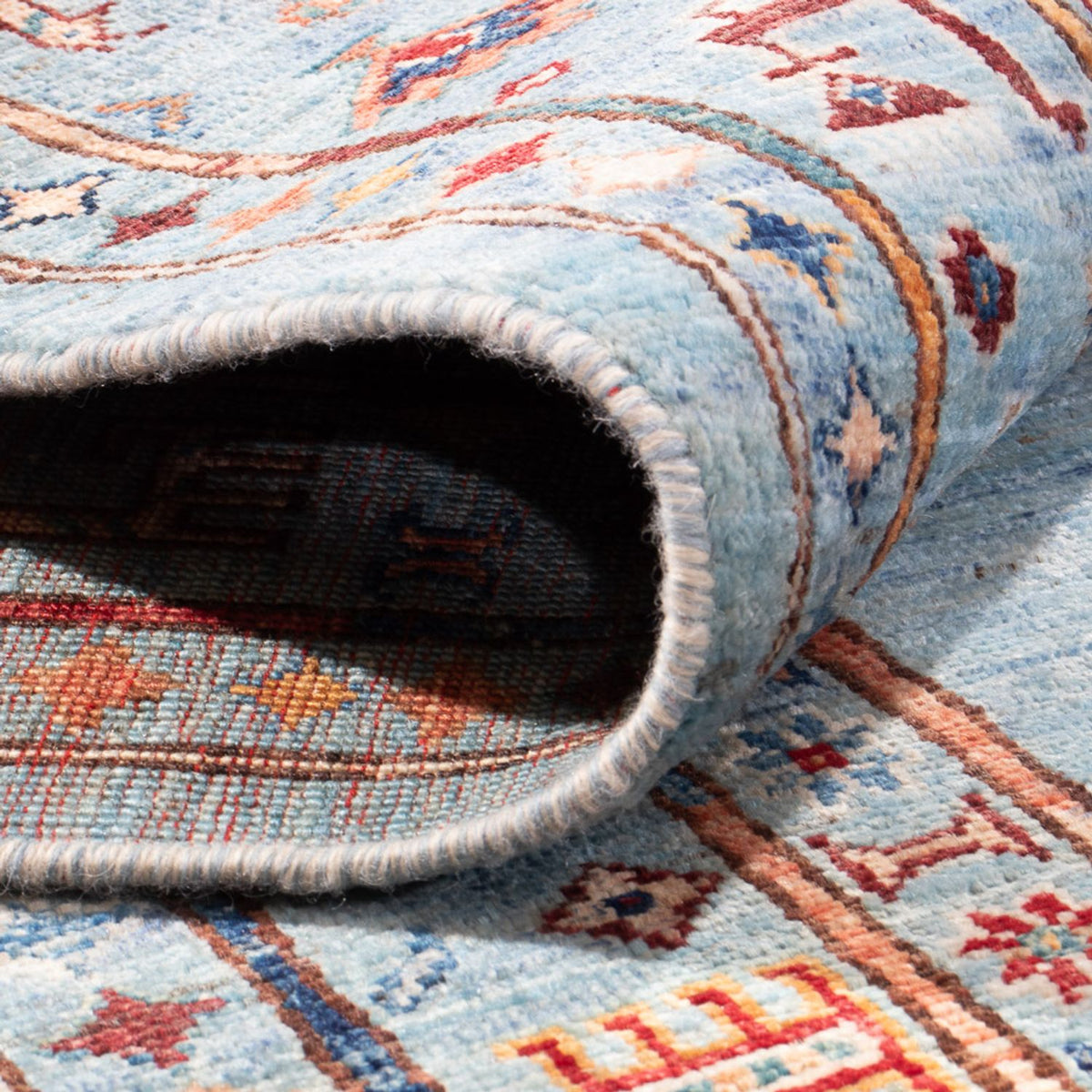 Alfombra Ziegler - Ariana - 312 x 213 cm - azul claro