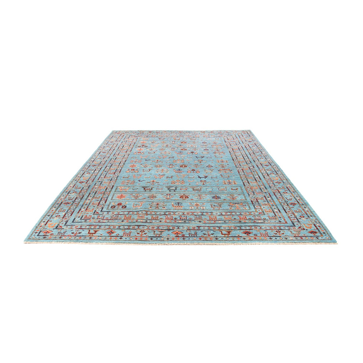 Alfombra Ziegler - Ariana - 312 x 213 cm - azul claro