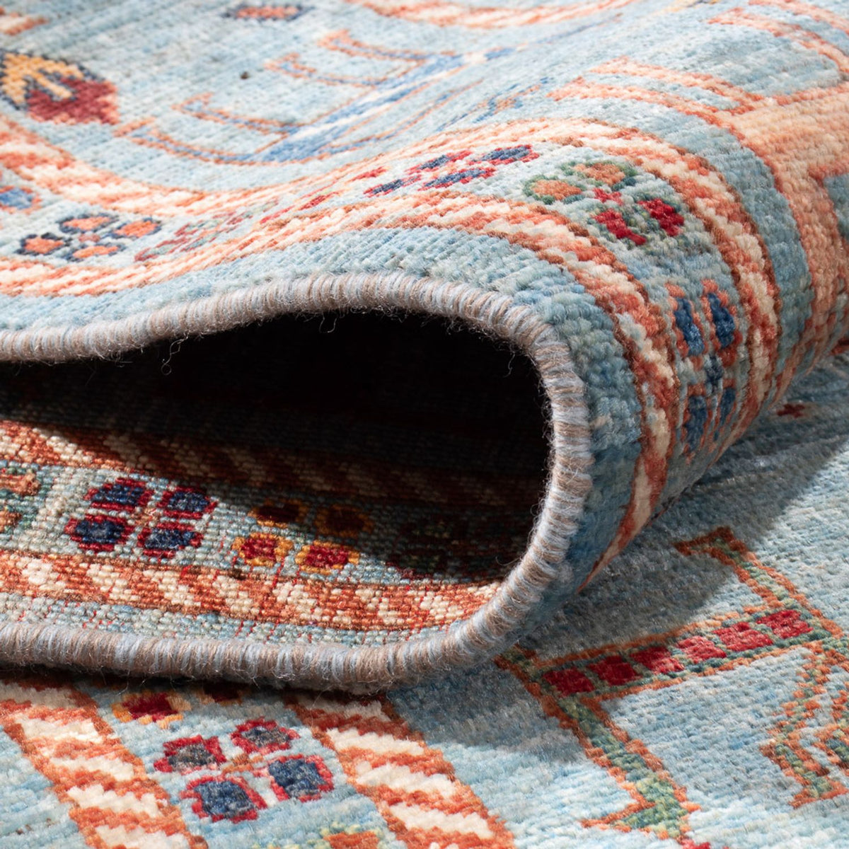 Alfombra Ziegler - Ariana - 300 x 209 cm - azul claro