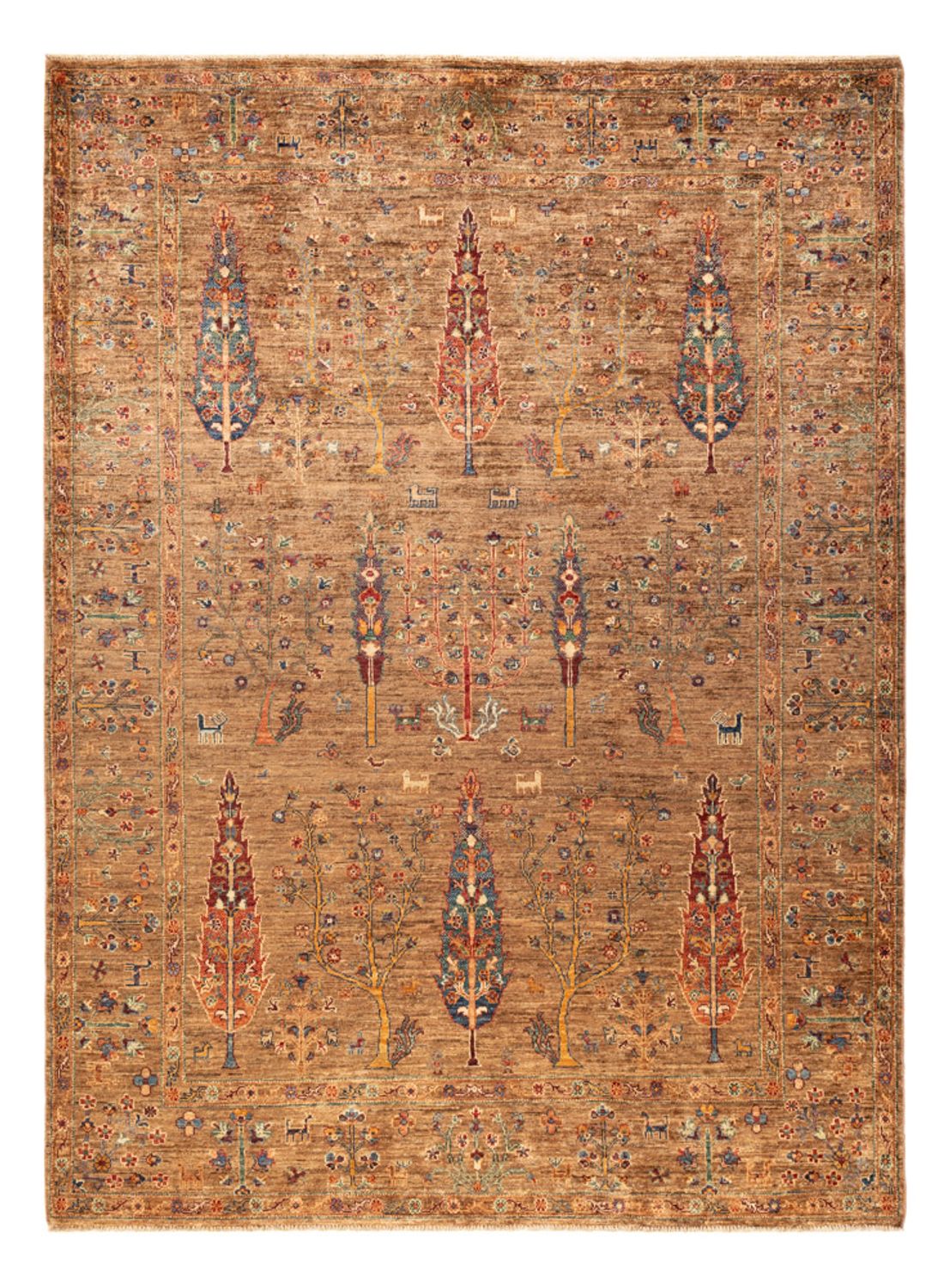 Alfombra Ziegler - Ariana - 238 x 176 cm - marrón