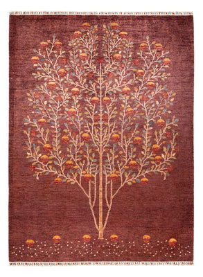 Alfombra Ziegler - Ariana - 240 x 175 cm - rojo burdeos