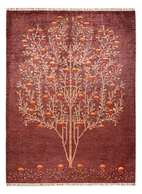 Alfombra Ziegler - Ariana - 240 x 175 cm - rojo burdeos
