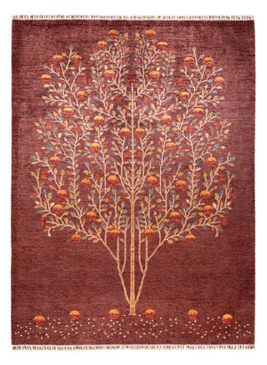 Alfombra Ziegler - Ariana - 240 x 175 cm - rojo burdeos