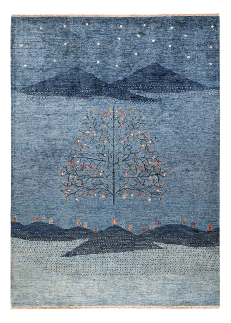 Alfombra Ziegler - Ariana - 242 x 172 cm - azul marino