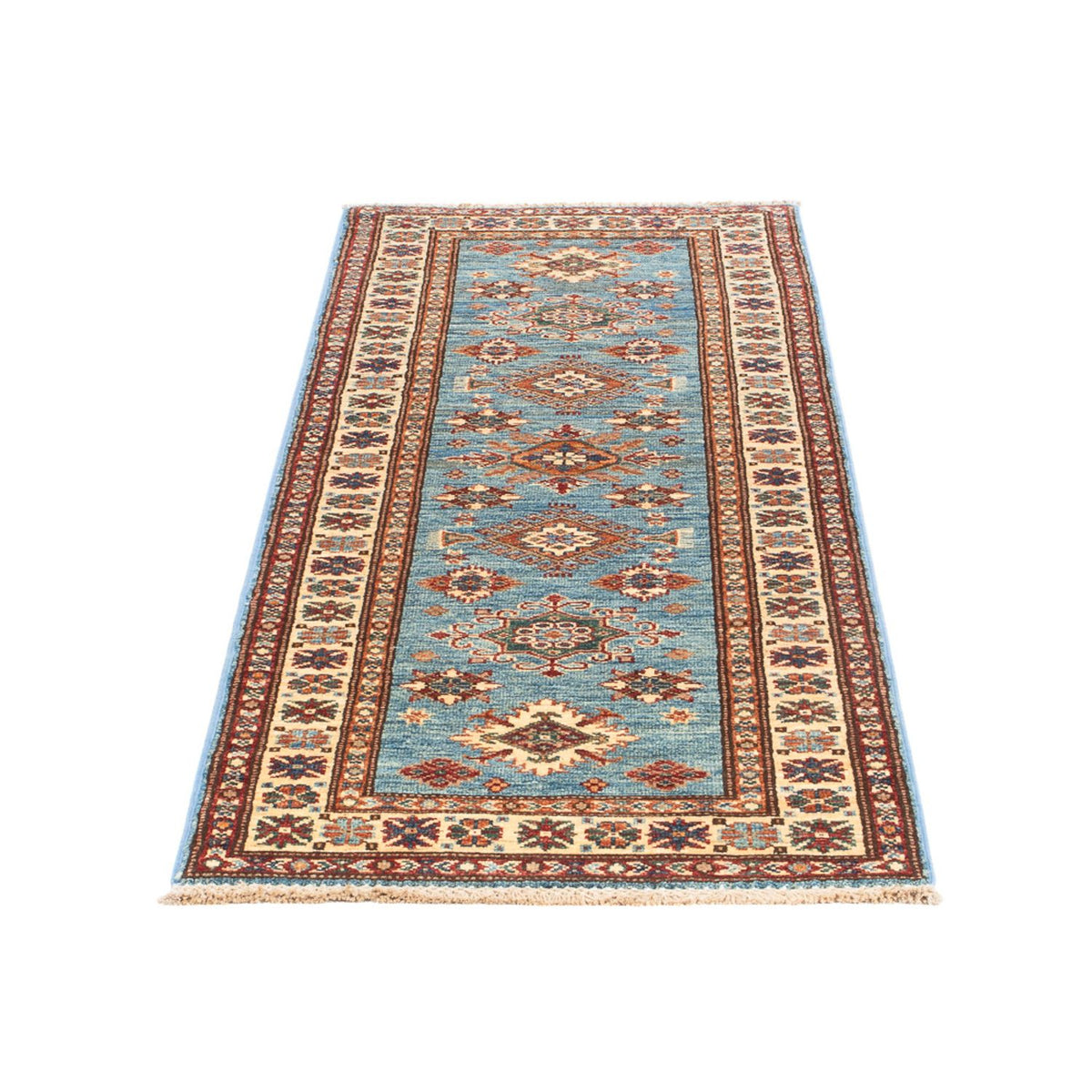 Alfombra de pasillo Alfombra Ziegler - 185 x 58 cm - turquesa