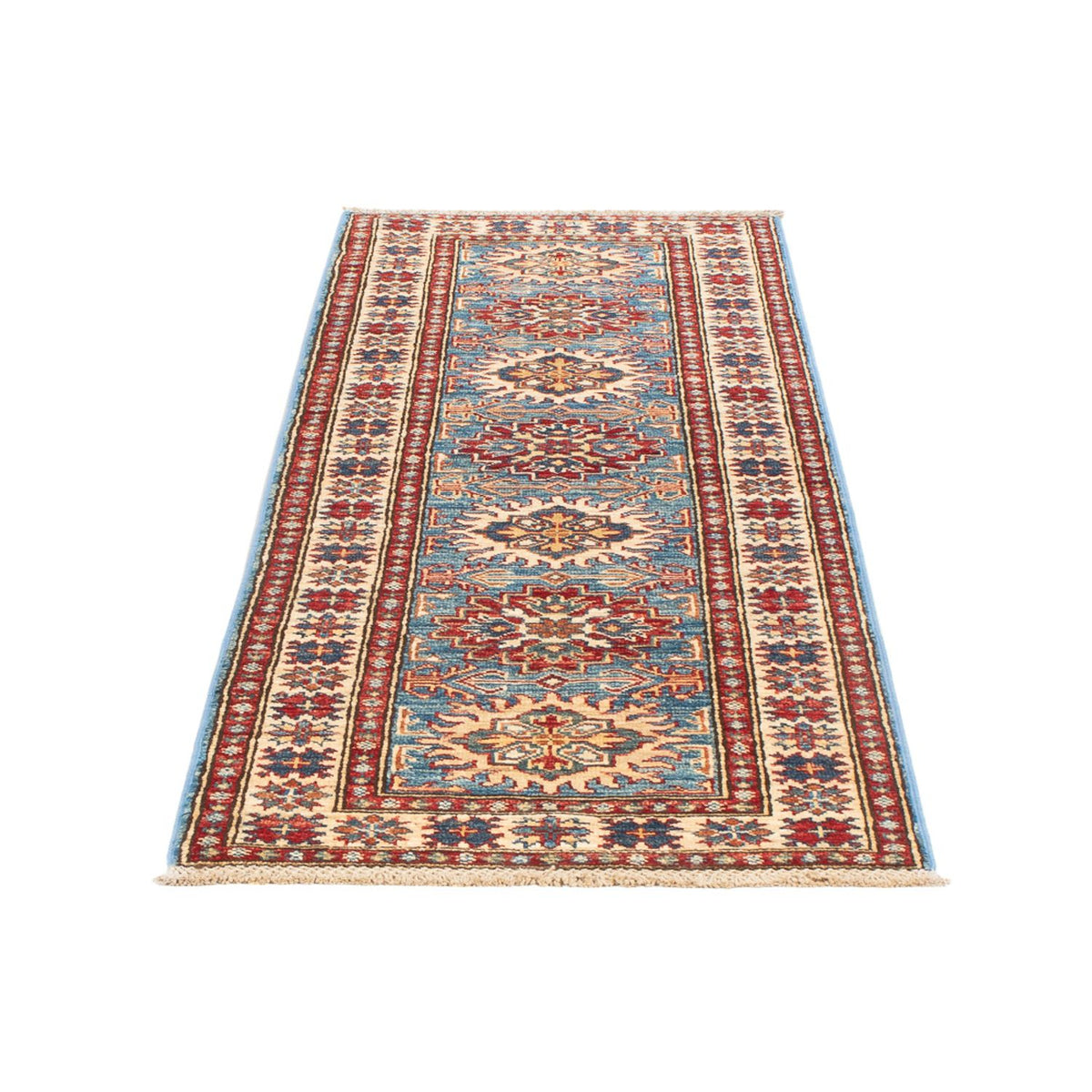 Alfombra de pasillo Alfombra Ziegler - 184 x 57 cm - turquesa