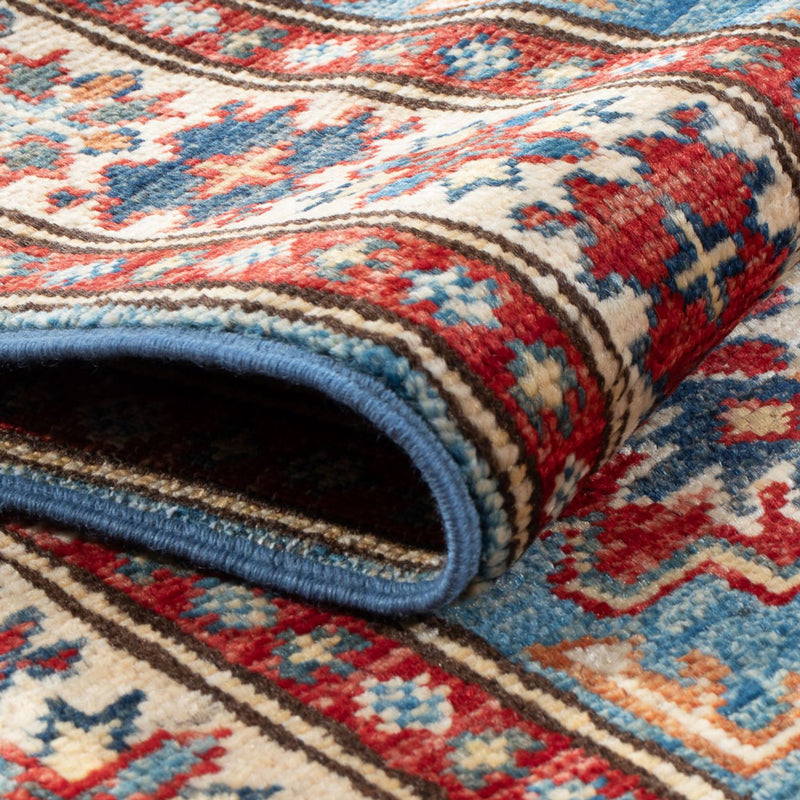 Alfombra de pasillo Alfombra Ziegler - 186 x 61 cm - turquesa