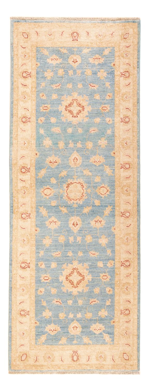 Alfombra de pasillo Alfombra Ziegler - 200 x 77 cm - azul claro
