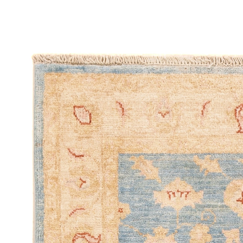 Alfombra de pasillo Alfombra Ziegler - 200 x 77 cm - azul claro